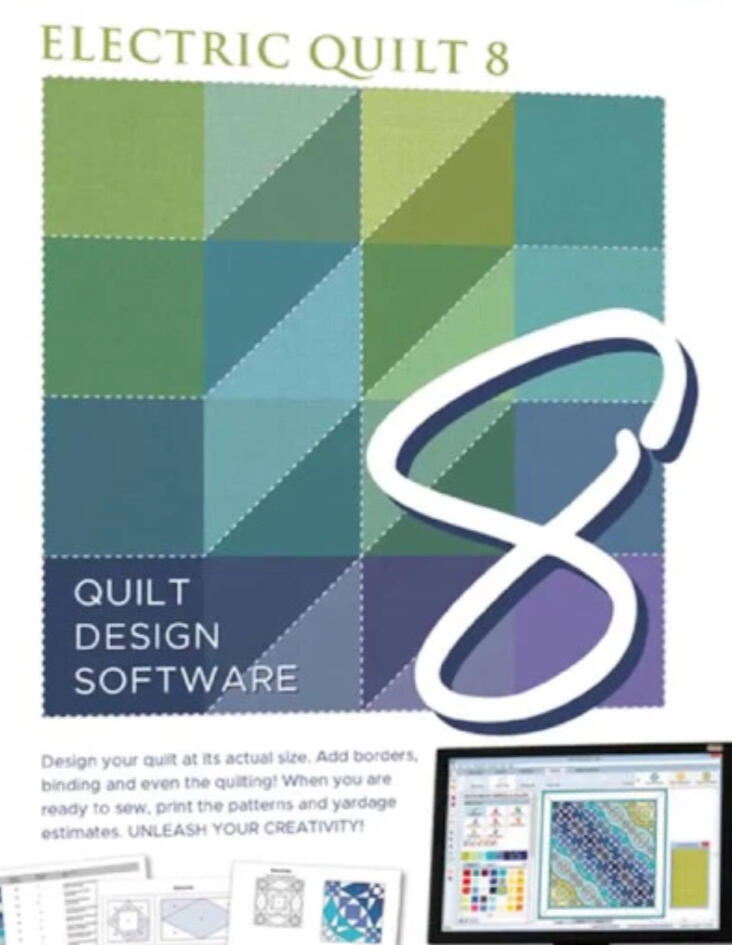 Photo of EQ8 Software With Link to Free Patterns