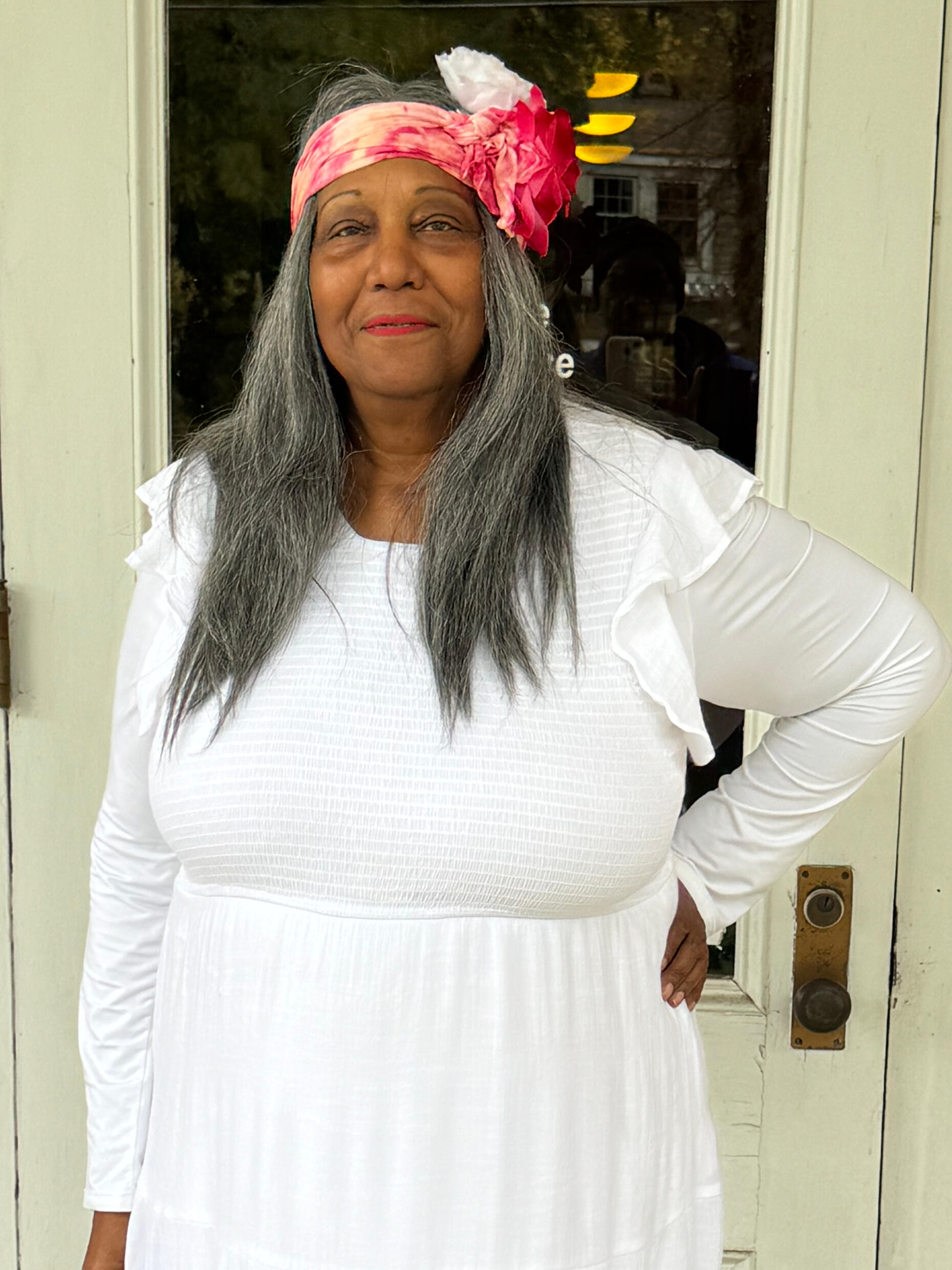 Taken on Front Porch of the Historic Mercy Hospital Building